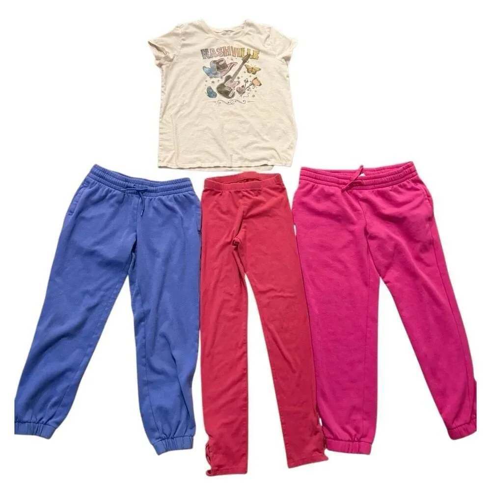 Girls pant and top bundle Old Navy Athletics Works size 10